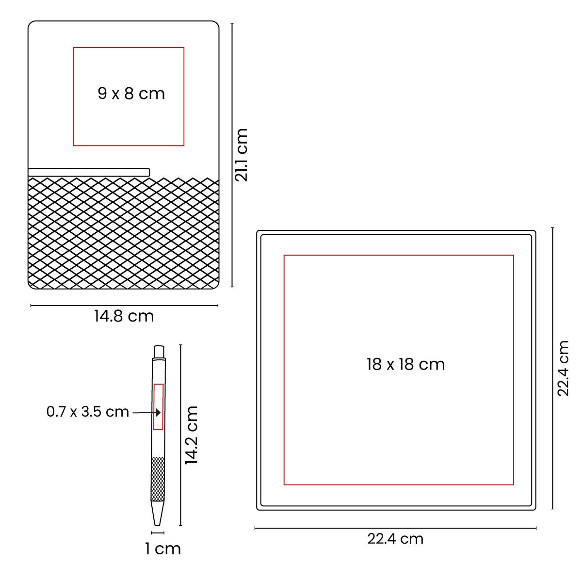SET DE LIBRETA ZLATNA5